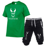 Printed T-shirts and jogger Shorts Set