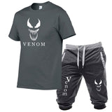 Printed T-shirts and jogger Shorts Set