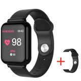Large Display Heart Rate Blood Pressure Oxygen Monitoring Smartwatch