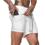2-in-1 Inner Cycling and Jogging Shorts with Smartphone Pocket