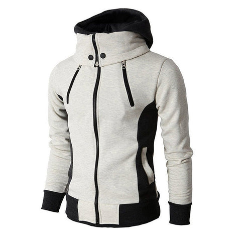 Slim Fit Hooded Fleece Winter Bomber Jacket