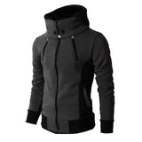 Slim Fit Hooded Fleece Winter Bomber Jacket