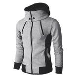 Slim Fit Hooded Fleece Winter Bomber Jacket