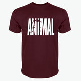Printed ANIMAL Cotton Fitness T-shirt