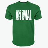 Printed ANIMAL Cotton Fitness T-shirt