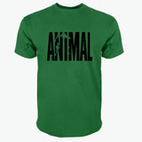 Printed ANIMAL Cotton Fitness T-shirt