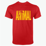Printed ANIMAL Cotton Fitness T-shirt