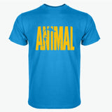 Printed ANIMAL Cotton Fitness T-shirt