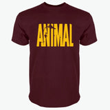 Printed ANIMAL Cotton Fitness T-shirt