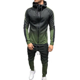 Gradient Hoodie Tracksuit Sets